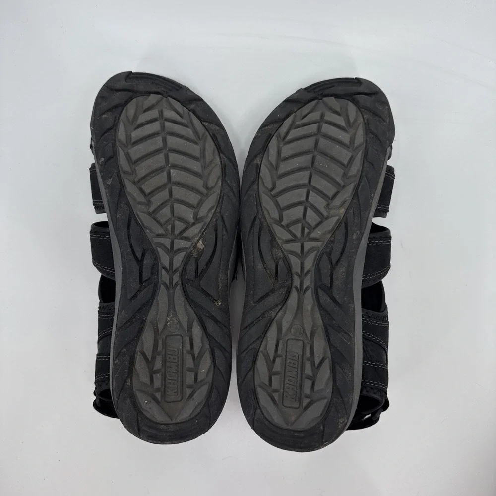 Khombu Travis Active Sandal Men Size 11 M Black Quick Dry Adjustable Fit 1179295